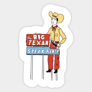 The Big Texan Steak Ranch - Roadside Attraction Sticker